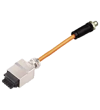 Pepperl+Fuchs ICZ-AIDA3-MSTB-0,2M-PUR-V1-G Connection cable MSTB to M12 connector