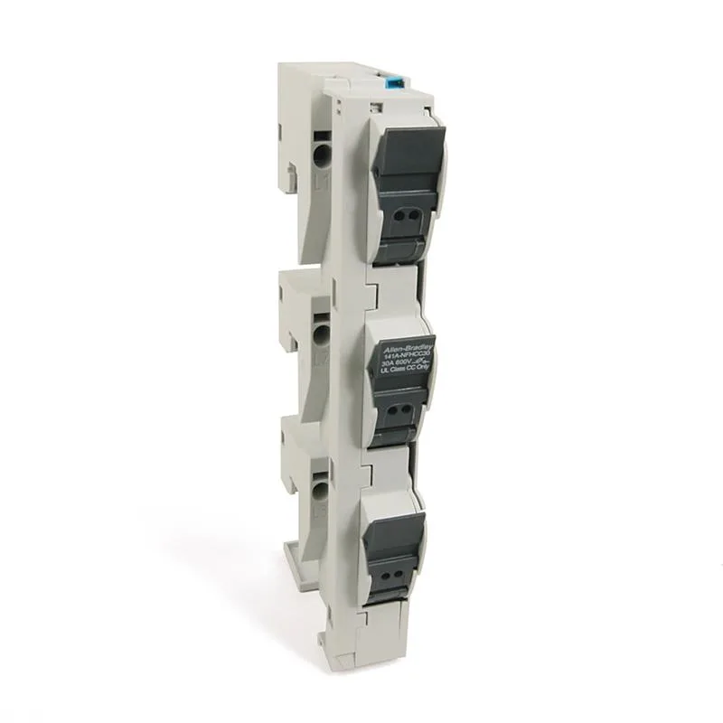 Allen Bradley 141A-NFHCC30 MCS Class CC 30 A Bus Bar Fuse Base
