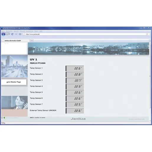 Janitza Electronics APP FBM10PT100