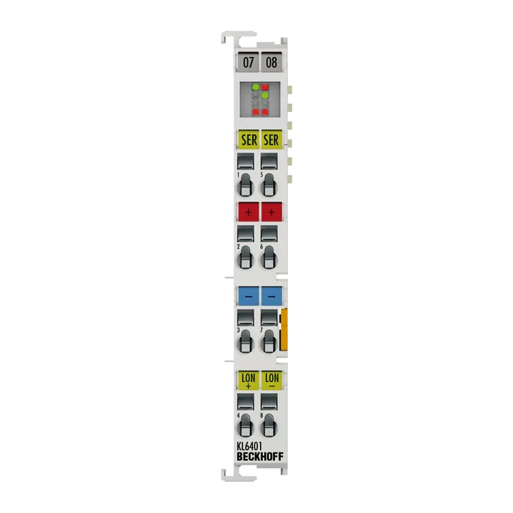 Beckhoff KL6401 Bus Terminal, 1-channel communication interface, LON