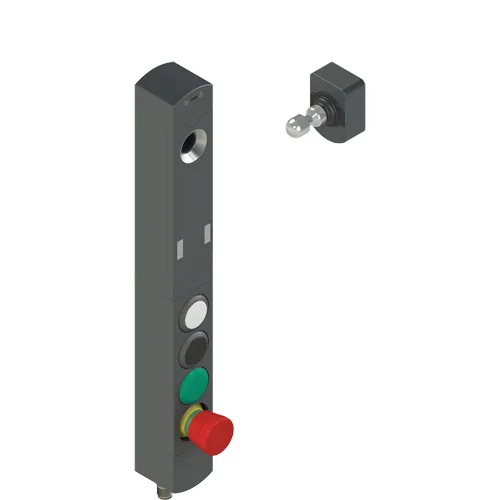 Pizzato NS D4AZ1SRK-F41N006 NS series safety switch with lock and integrated control devices, with actuator