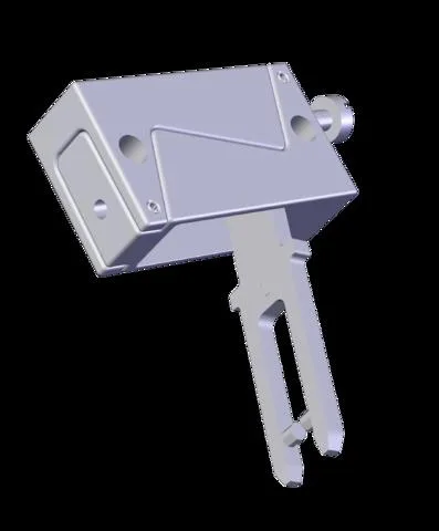 Euchner RADIUSBETAETIGER-P-OUN Hinged actuator, top/bottom, for safety switch NP/GP/TP, increased overtravel
