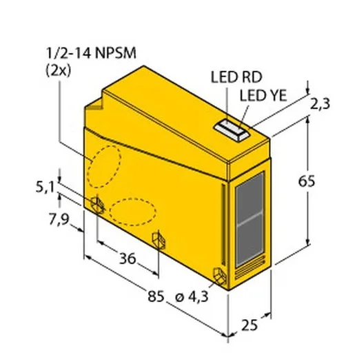 Turck Q85BB62DL-B
