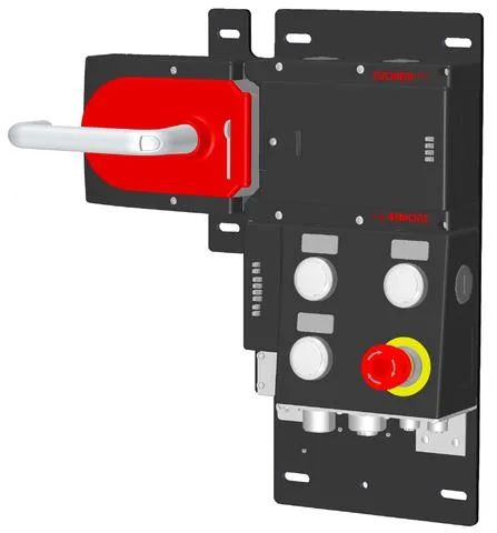 Euchner MGB-L1HB-PNC-L-121868 Locking set MGB-L1-PN (guard locking by spring force) with 4 control elements, 7/8" and M12 plugs