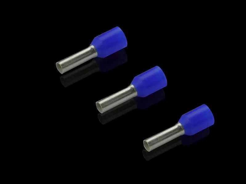 Rittal AS 4050.734 Kablo uç yüksükleri, kablo montajı için, 25 mm², mavi, dökme, 8 mm