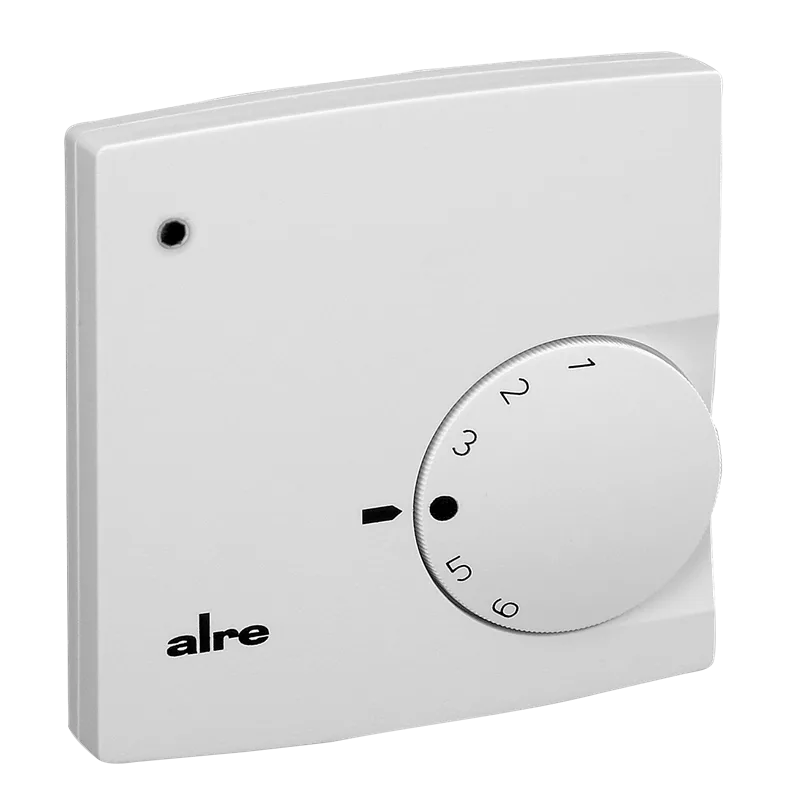 Alre RTBSB-001.096 Room thermostat, surface-mounted, 5…30…°C, 230V AC, NC contact, heating display