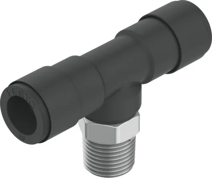 Festo QST-V0-1/4-8 T-Çabuk Bağlantı Rakoru