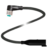 Pepperl+Fuchs V15-W-BK0,5M-PUR-O1-DT4P-G