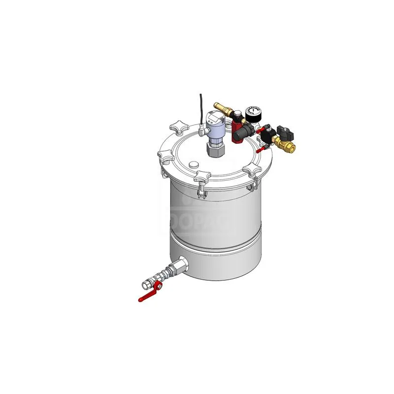 Dopag 1019045 Pressure vessel 10 lt cpl