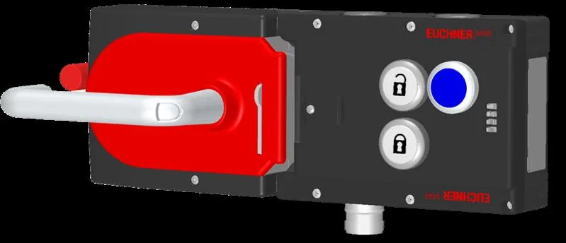 Euchner MGB-L1HE-ARA-L-119760 Locking set MGB-L1HE-ARA, (guard locking by spring force) with 3 pushbutton, RC18
