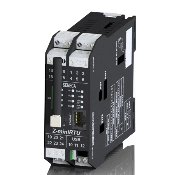 Seneca Z-miniRTU GSM/GPRS RTU with Straton environment and embedded I/O's