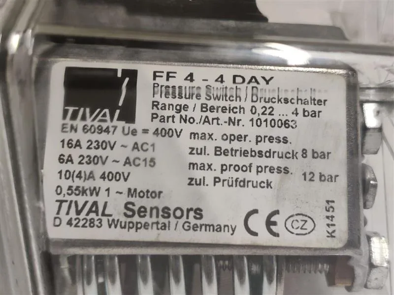 Tival FF 4-4 DAY 0,22 - 4 bar