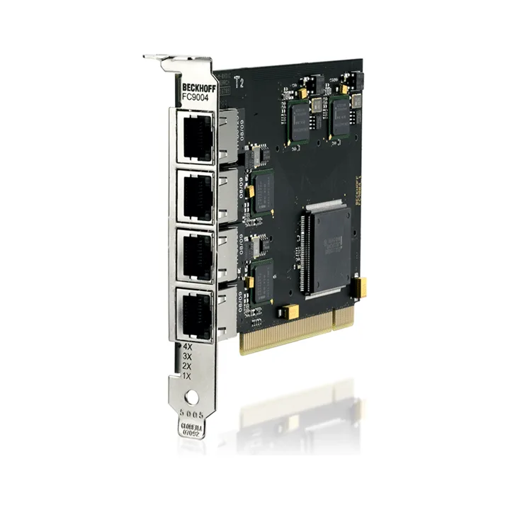 Beckhoff FC9004 Ethernet card, 4 channels, PCI