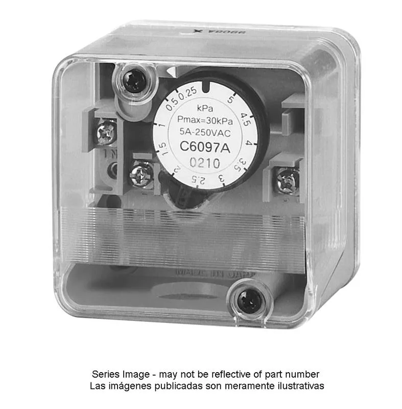 Azbil C6097A Series | Gas Pressure Switch