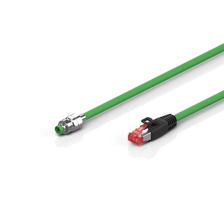 Beckhoff ZK1090-3191-7xxx EtherCAT cable, IP67, hygienic design, PVC, AWG26, fixed installation