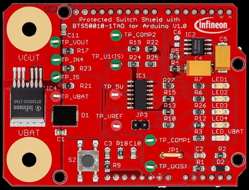 Infineon SHIELD_BTS50010-1TAD