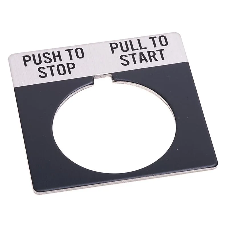 Allen Bradley 800T-X618 30mm 800T PUSH-TO-STOP/PULL-TO-START Lgd