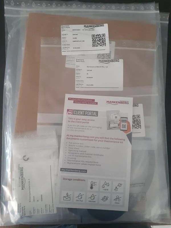 Mankenberg WS/DV505H1 1/2* 16TX0,9E-0,5EV Bakım Kiti