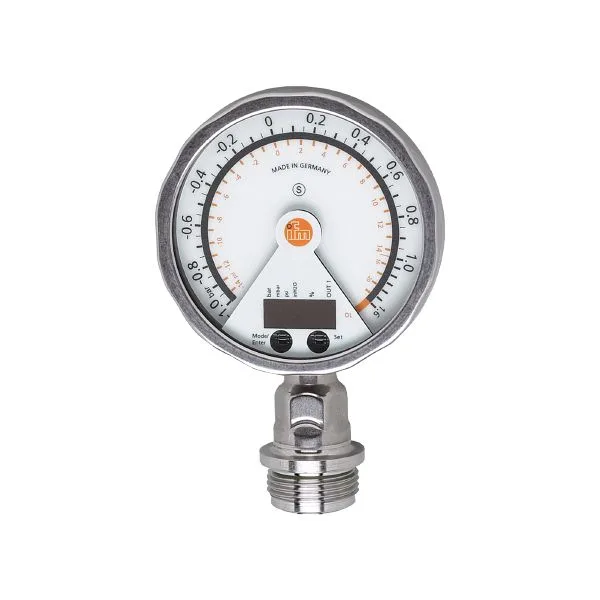 IFM PG-1-1BREA01-MFRKG/US/      /P Analog göstergeli düz diyaframlı basınç sensörü