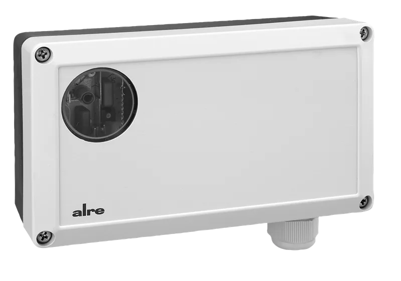 Alre PTR 40.000 Temperature controller for humid areas, heating/cooling, wall mounting, internal setting