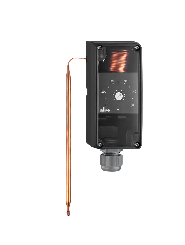 Alre RTKSA-001.100 Universal capillary thermostat, 0…50…°C, hysteresis 13K, TW, internal setting
