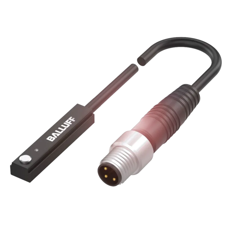 Balluff BMF 307K-PS-C-2-SA2-S49-01,5 Farklı kanal şekilleri için silindir anahtarları