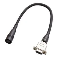 Keyence OP-80616 Round 12 pin connector - D-sub 9 pin Conversion connector (02 m)