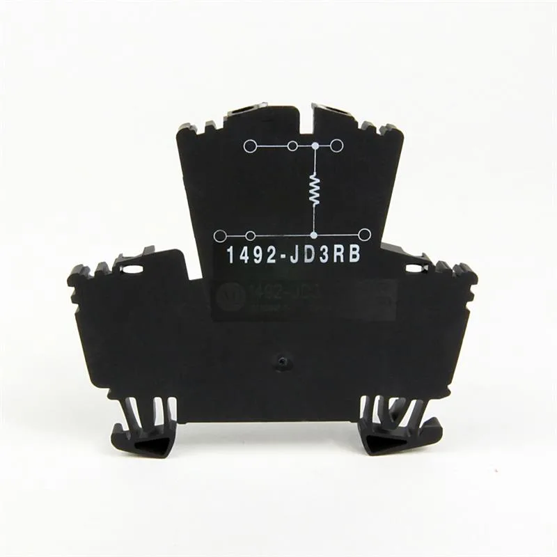 Allen Bradley 1492-JD3RB271 IEC 2-Circuit Feed-Through Block
