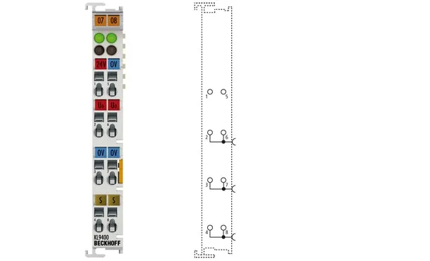 BECKHOFF KL9400 Power Supply Unit Terminal For The K-Bus