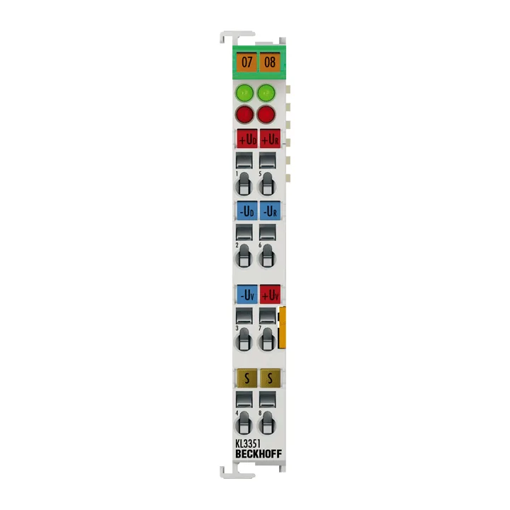 Beckhoff KL3351 Bus Terminal, 1-channel analog input, measuring bridge, full bridge, 16 bit
