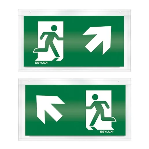 Esylux SLC Piktogramm-Scheibe zweis. o. rechts/o. links
