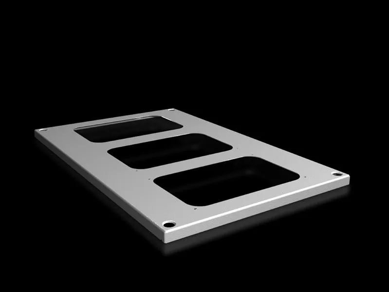 Rittal SV 9681.546 VX Roof plate, Wdepth 400x600 mm, for cable entry glands