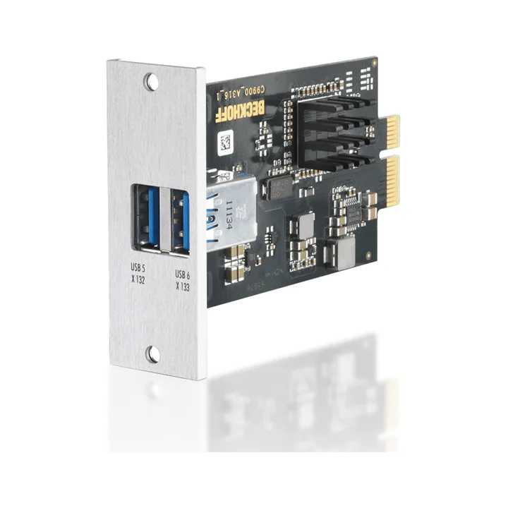 Beckhoff C9900-E277 USB 30 PCIe module, 2 channels