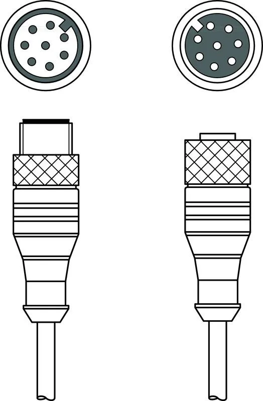 Leuze KB 034-2000 Bağlantı kablosu