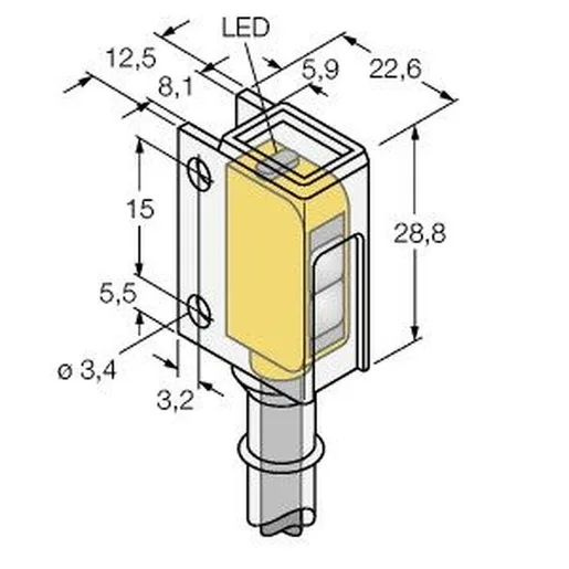 Turck Q12AB6FF50CR