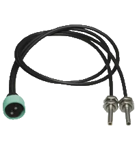 Pepperl+Fuchs LCE 18-2,3-0,5-K2 Glass fiber optic - thru-beam with PVC covering