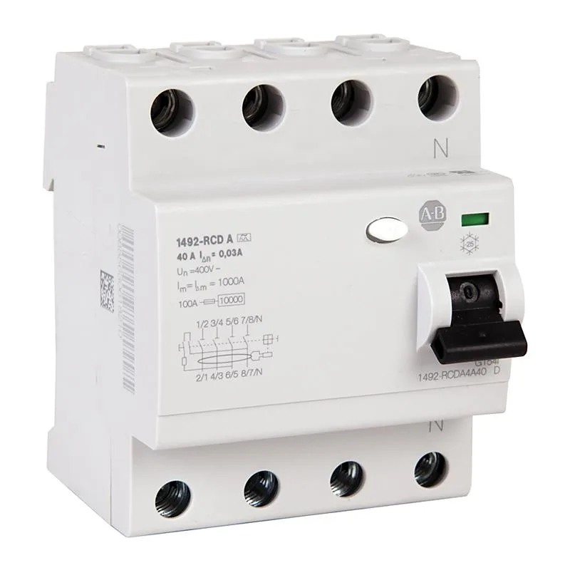 Allen Bradley 1492-RCDA4D63 Residual Current Devices