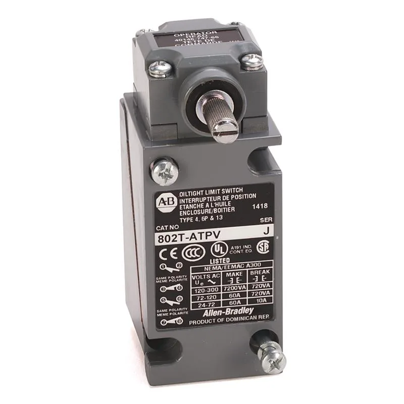 Allen Bradley 802T-ATPV Plug-In Oiltight Limit Switch