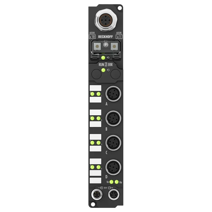 Beckhoff IP1502-B510 Fieldbus Box, 2-channel digital input, CANopen, counter, 24 V DC, 100 kHz, M12