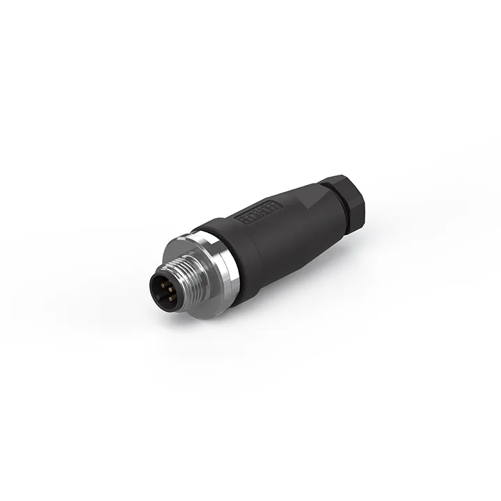 Beckhoff ZS2000-3712 M12 plug field assembly, sensor, IP65/67, with cold junction compensation