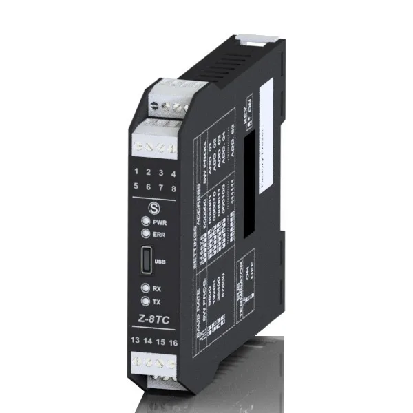 Seneca Z-8TC-1 CH-8 thermocouple input module / RS485