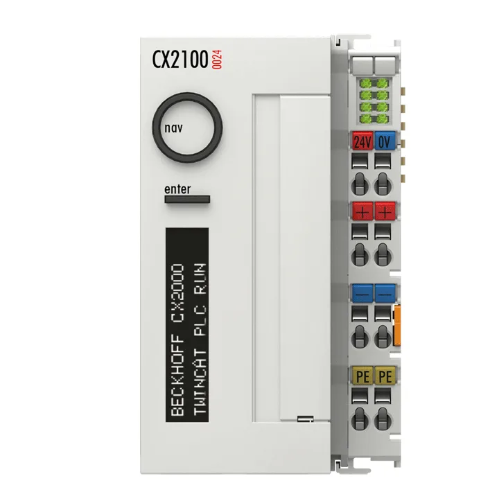 Beckhoff CX2100-0024 240 W power supply module for CX20xx, electrically isolated and UPS OCT-capable