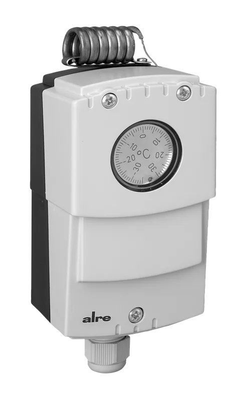 Alre JET-110 RF Temperature controller, wall mounting, -35…+30…°C, adjustable hysteresis 220K, internal setting