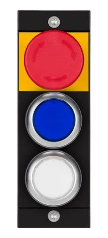 Euchner MSM-1-P-CA-APP-H3-165823 Submodule MSM-1-P (emergency stop, 2 illuminated pushbutton)
