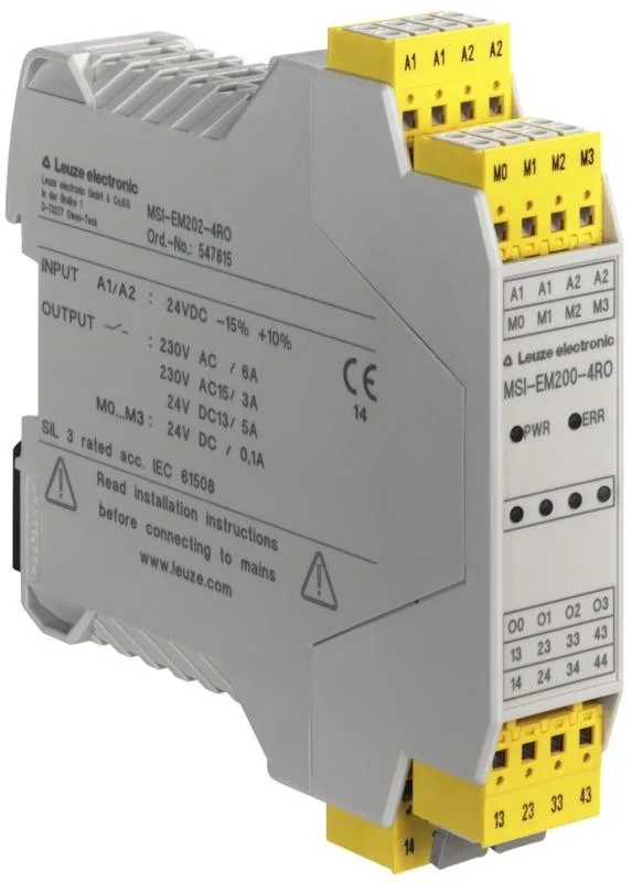 Leuze MSI-EM202-4RO Güvenli çıkış modülü