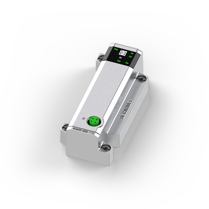 Beckhoff MO6695-0000-1112 I/O module, communication interface, EtherCAT bridge, M12, D-coded