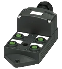 Pepperl+Fuchs V1-4/8A-E2 Splitter box quadruple, twin configuration, with cage-clamp terminals