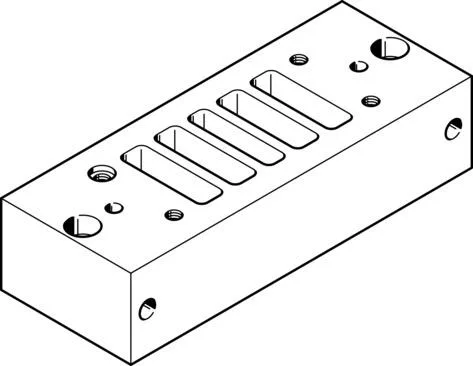 Festo CAU-1/2 Bağlantı Plakası|Taban Plakası