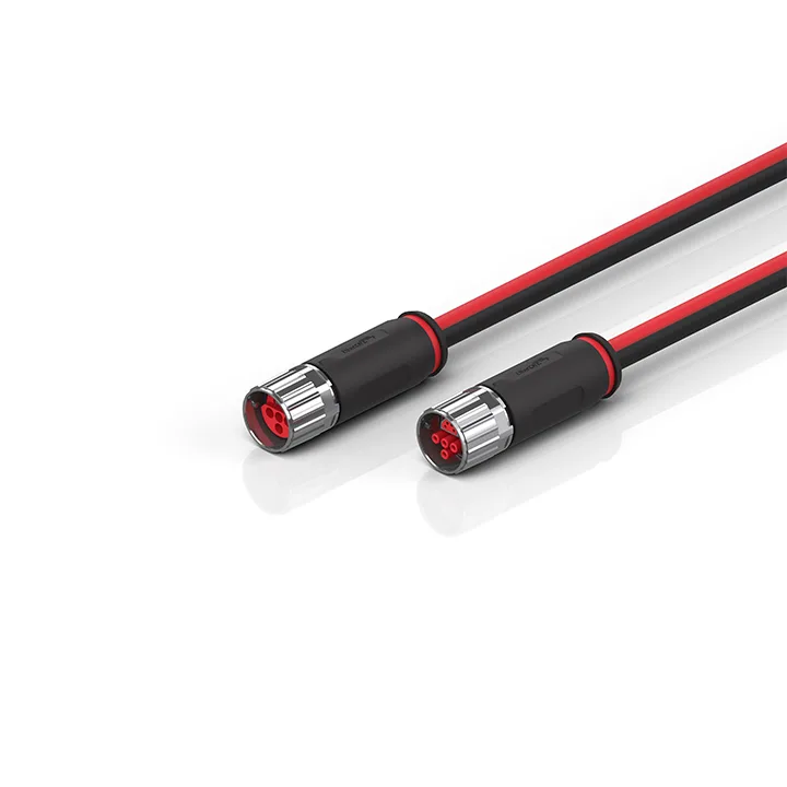 Beckhoff ZK7624-2425-0xxx B17, ECP cable, PUR, 4 x 15 mm² + (1 x 4 x AWG22), drag chain suitable, key 2