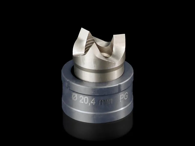 Rittal AS 4055.120 Splitter hole punch, round for stainless steel, round, with triple splitting